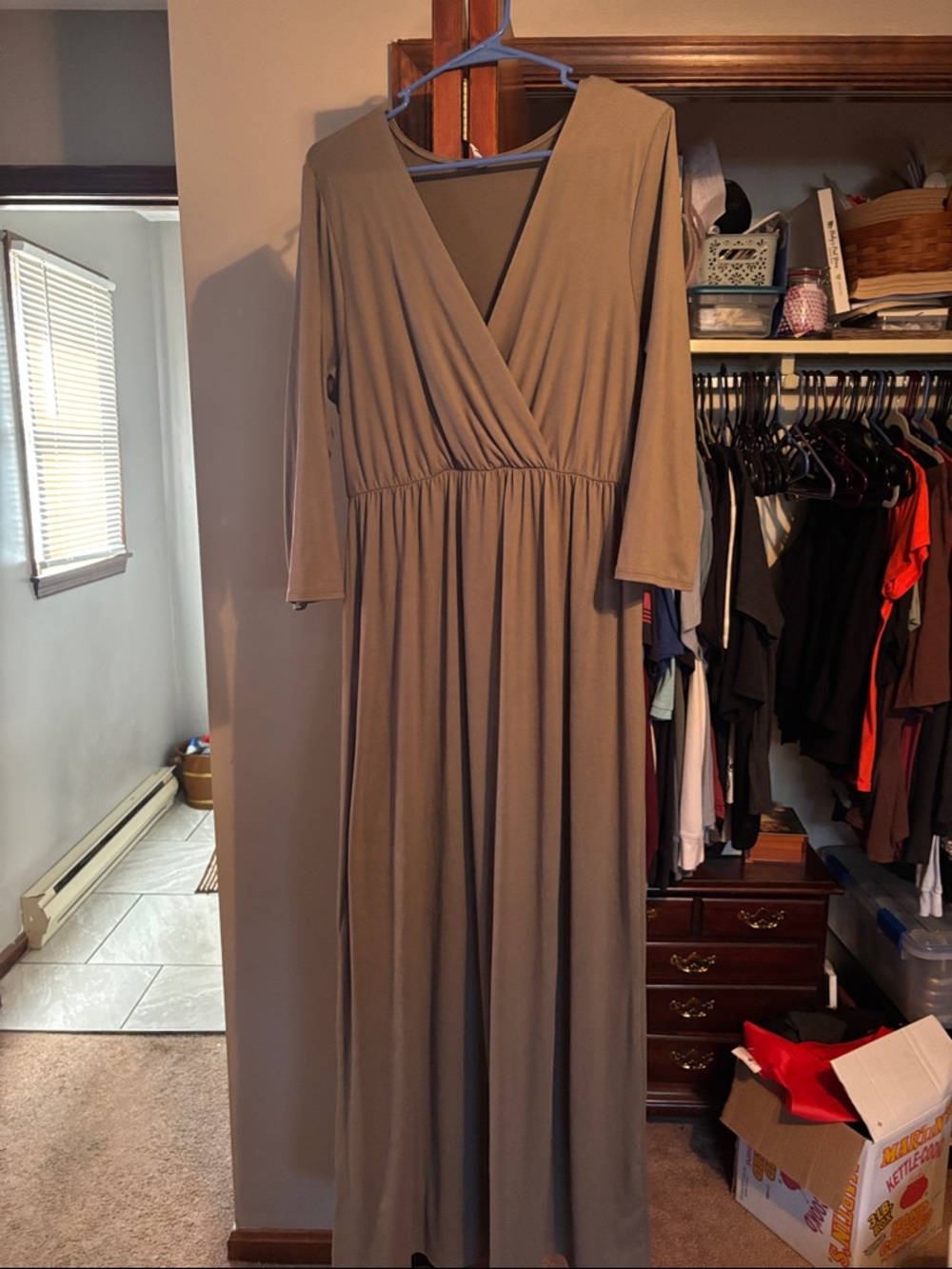 Green Maternity Dress